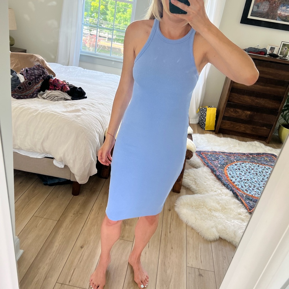 Zara slim fit tank dress size S